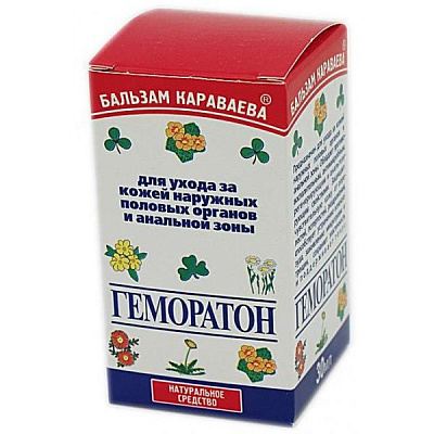Бальзам Караваева натуральный Геморатон, 30 мл