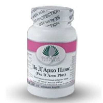 По Д’Арко +, Укрепление иммунной системы, Альтера Холдинг, 60 капсул