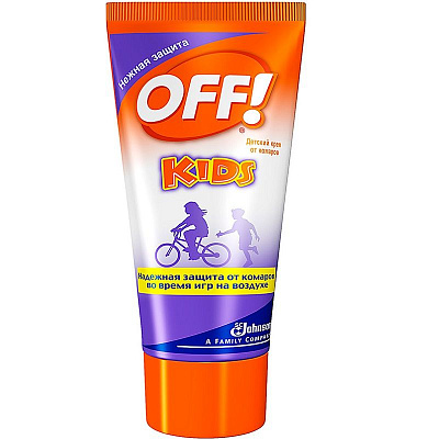 Детский крем от комаров Off! Kids Нежная защита, 50 мл