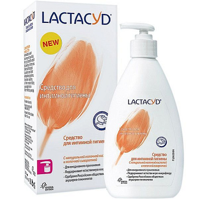 Деликатное средство для интимной гигиены Lactacyd, 200 мл
