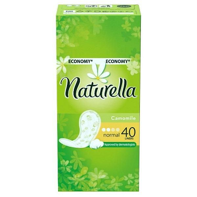 Прокладки ежедневные Normal Naturella, 40 шт
