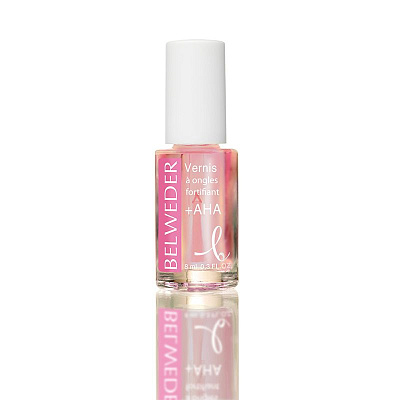 Лак укрепляющий для расслаивающихся ногтей с фруктовыми (аха) кислотами Belweder, 8 мл