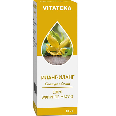 Эфирное масло иланг-иланга Vitateka, 10 мл