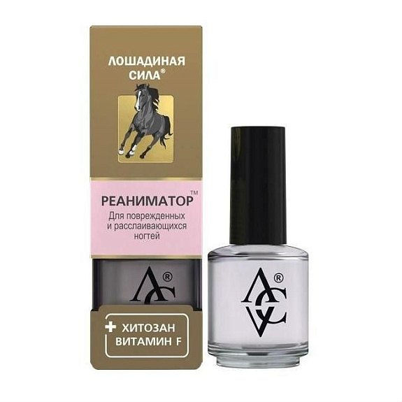 Реаниматор для поврежденных и расслаивающихся ногтей Лошадиная сила, 17 мл