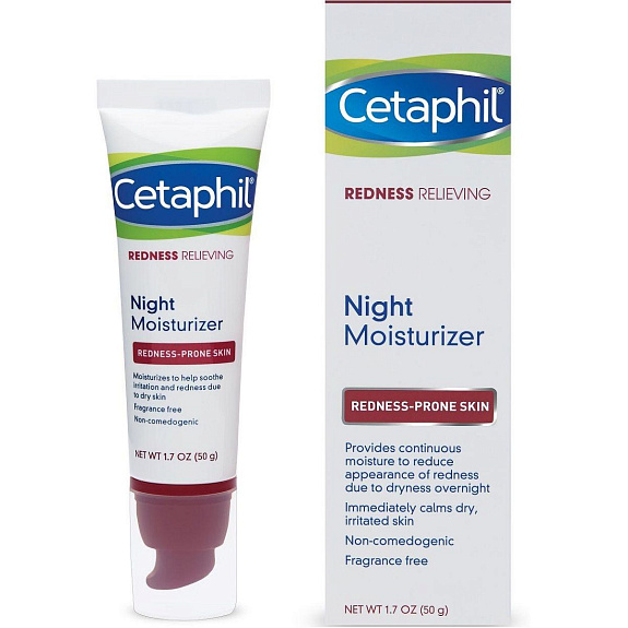 Ночной увлажняющий восстанавливающий крем Cetaphil PRO, 50 мл