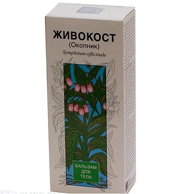 Гель-бальзам для тела окопник Живокост, 50 мл