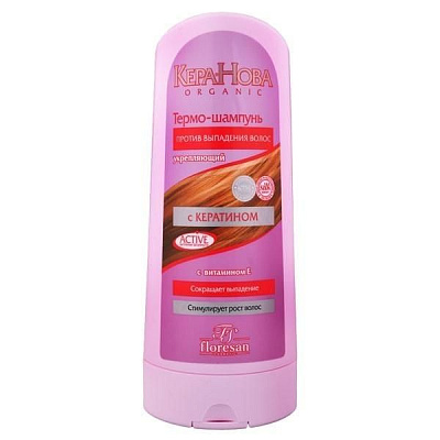 Термо-шампунь против выпадения волос Floresan, 400 мл