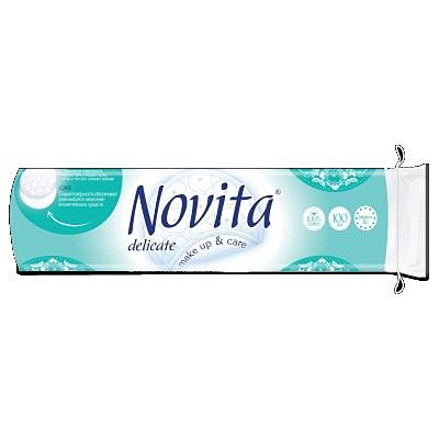 Ватные диски Novita, 50 шт