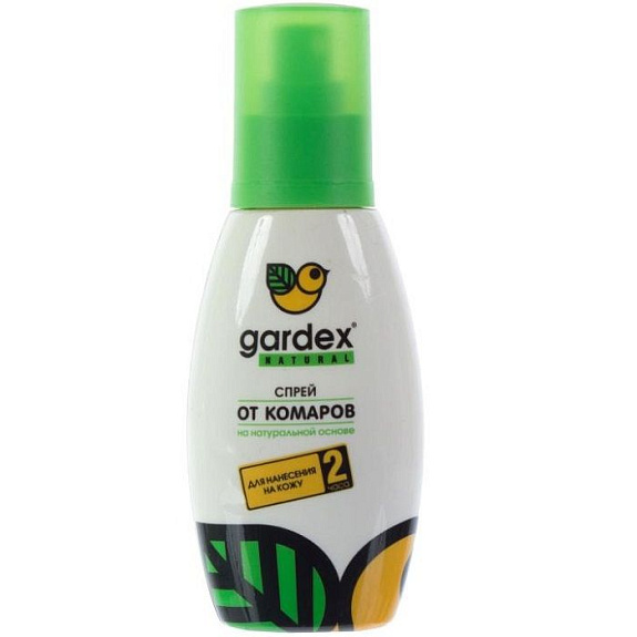 Спрей от комаров на натуральной основе Gardex Natural, 110 мл