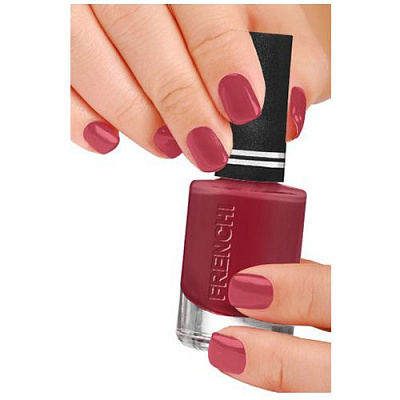 Умная эмаль лак-укрепитель розовый фламинго №153 Frenchi, 11 мл