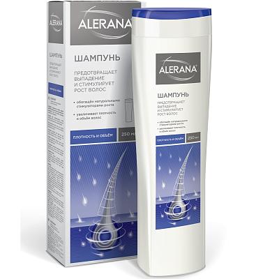 Шампунь против выпадения волос Alerana Плотность и объем, 250 мл