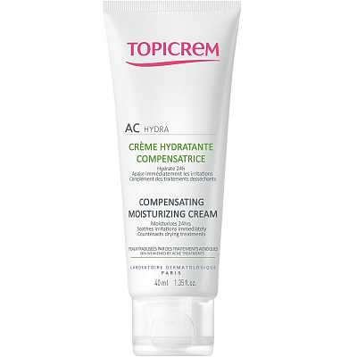Крем компенсирующий увлажняющий Topicrem AC, 40 мл