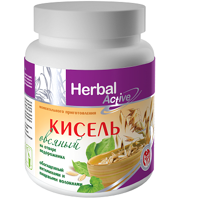Кисель Овсяный на отваре подорожника Herbal Active Арт Лайф, 500 г