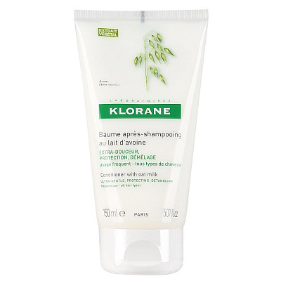 Бальзам-ополаскиватель с молочком овса Klorane,150 мл