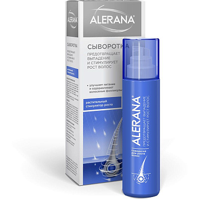 Сыворотка для роста волос способствует повышению густоты ALERANA®, 100 мл