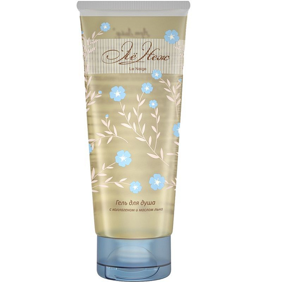 Гель для душа с коллагеном и маслом льна Ле Неж Арт Лайф, 200 мл