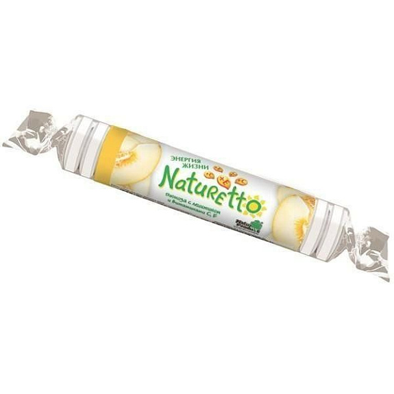 Таблетки жевательные с лецитином и витаминами c е со вкусом дыни Naturetto, 17 шт