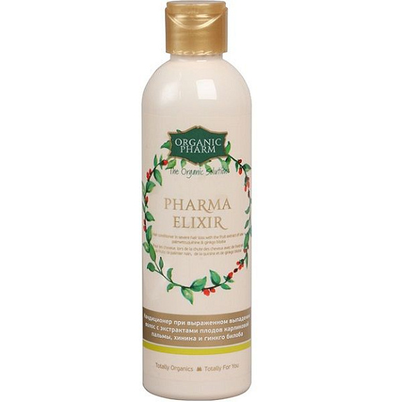 Кондиционер для волос Organic Pharm PharmaElixir при выраженном выпадении волос для всех типов, 250 мл