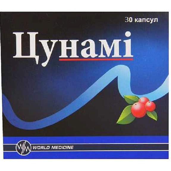 Цунами для здоровья мочевыделительной системы, 30 капсул