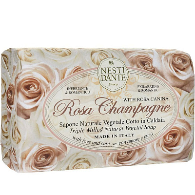 Мыло Nesti Dante Роза Шампань, 150 г