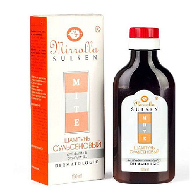 Шампунь мите сульсеновый против перхоти Миролла сульсен, 150 мл