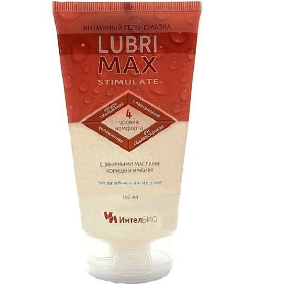 Интимный гель-смазка Lubrimax Stimulate, 150 мл