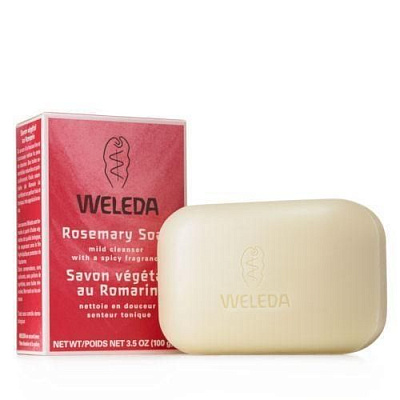 Мыло растительное rosmarin Weleda, 100 г