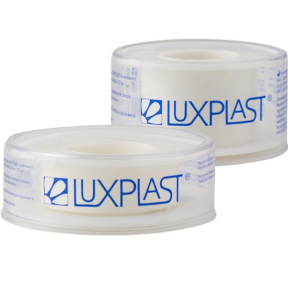 Фиксирующий лейкопластырь на нетканой основе Luxplast 1,25х500 см