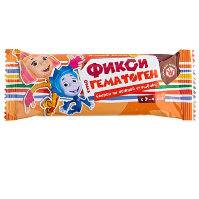 Гематоген детский турбо Фикси, 35 г