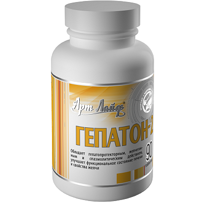 Биокомплекс «Гепатон-2» поддержка функционального состояния печени Арт Лайф, 90 таблеток