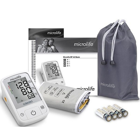 Тонометр Microlife BP A2 автоматический с адаптером