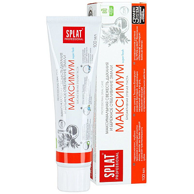 Зубная паста professional максимум Splat, 100 мл