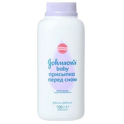 Присыпка перед сном Bedtime powder C ароматом NaturalCalm™ Johnson's® baby, 100 г