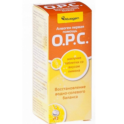О.Р.С. Алвоген первая помощь для нормализации водно-солевого баланса, 12 шт