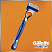 Сменные кассеты fusion для бритья Gillette, 4 шт