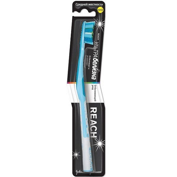 Зубная щетка Reach Ultra White средней жесткости