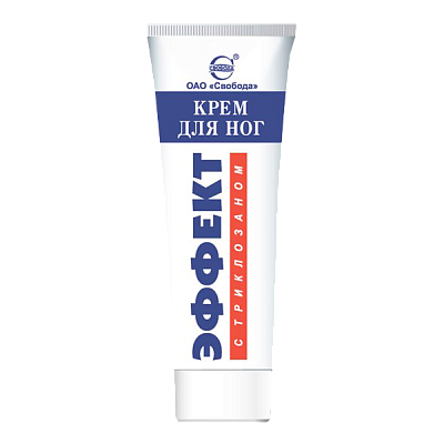 Крем для ног Эффект Свобода с триклозаном, 82 г