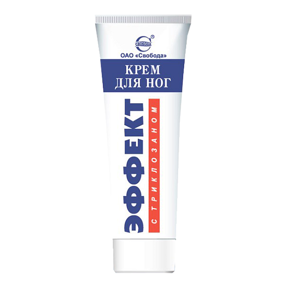 Крем для ног Эффект Свобода с триклозаном, 82 г