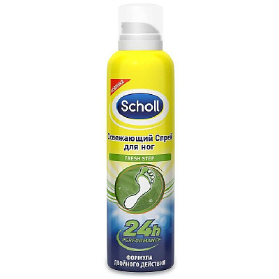 Спрей для ног  освежающий Scholl, 150 мл