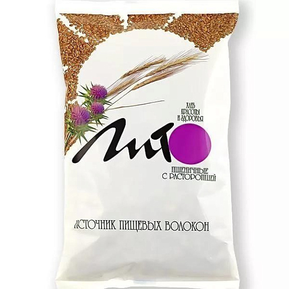 Хрустящие пшеничные отруби Лито с кальцием и расторопшей, 200 г