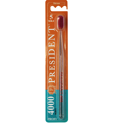 Зубная щетка President Profi 4000 soft 5 мил
