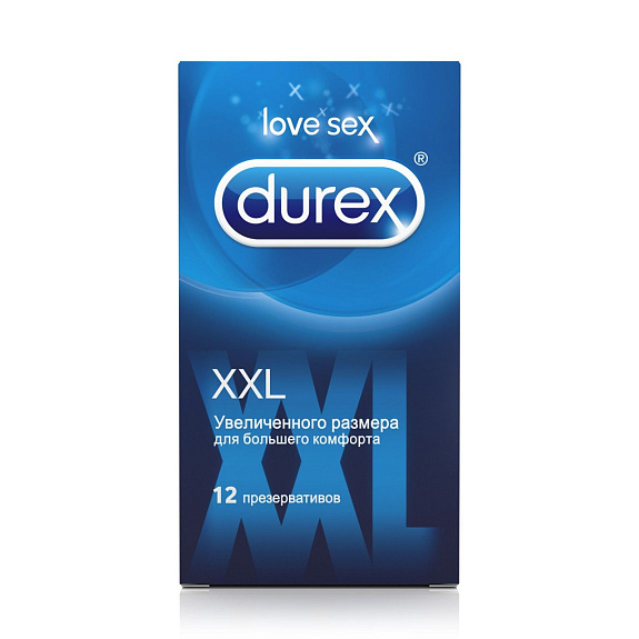 Презервативы размера xxl Durex, 12 шт