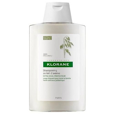 Шампунь ultra gentle с овсом для частого применения Klorane, 100 мл