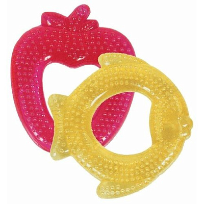 Прорезыватель с водой яблоко-рыбка с 4 месяцев 23005/1457 Курносики