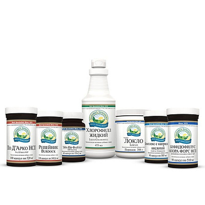 Набор "Здоровье ЖКТ как основа" A set of "Health as a basis of the gastrointestinal tract" NSP, 7 шт