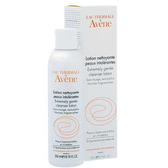 Очищающий лосьон для сверхчувствительной кожи лица Hypersensibles Avene, 200 мл