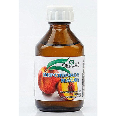 Масло персиковое косметическое Мирролла, 50 мл
