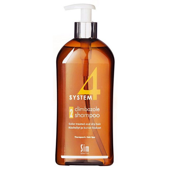 Терапевтический шампунь №2 system 4 для сухой кожи головы для сухих волос Sim sensitive, 500 мл