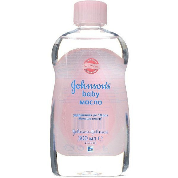 Масло для тела Удерживает до 10 раз больше влаги Johnson's® baby, 300 мл
