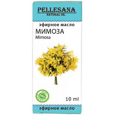 Масло мимозы эфирное Pellesana, 10 мл